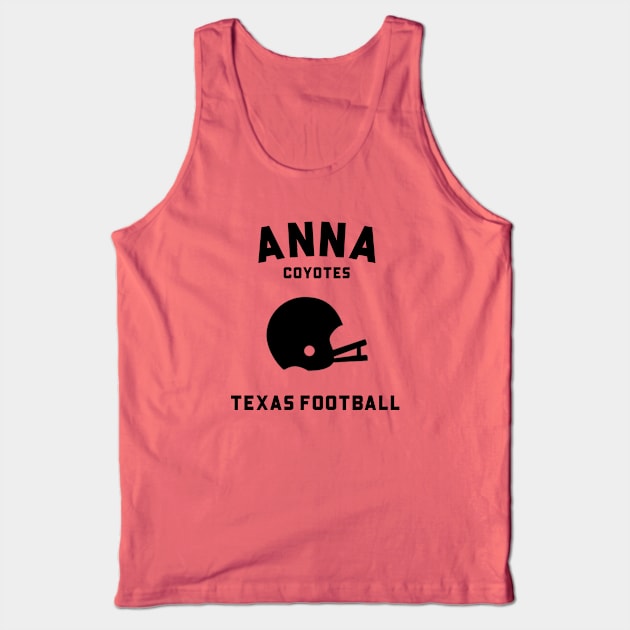 ANNA HIGH SCHOOL FOOTBALL Tank Top by Cult Classics